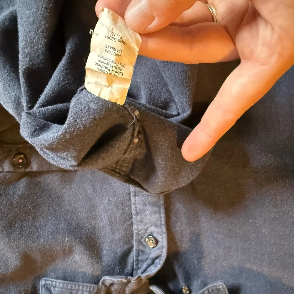 J.Crew 2015 Button Up with Brown Elbow Patches